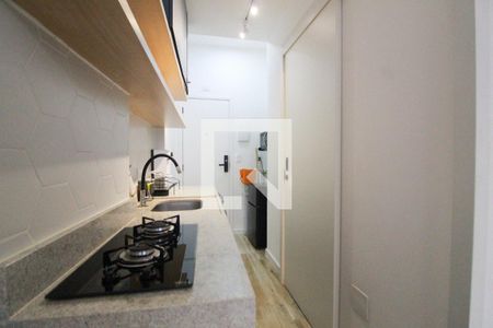 Cozinha de kitnet/studio para alugar com 1 quarto, 20m² em Botafogo, Rio de Janeiro