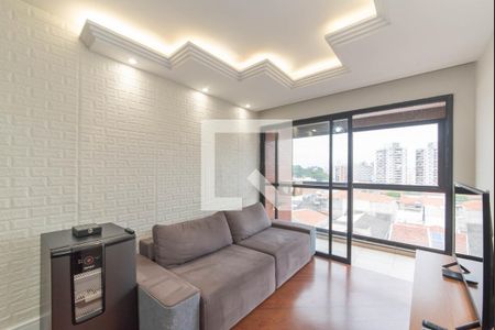 Sala de apartamento à venda com 3 quartos, 76m² em Bosque da Saúde, São Paulo