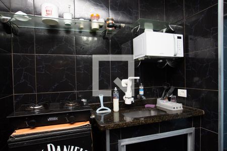 Cozinha de kitnet/studio para alugar com 1 quarto, 30m² em Centro, Guarulhos