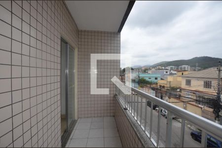 Varanda da Sala de apartamento para alugar com 1 quarto, 35m² em Madureira, Rio de Janeiro