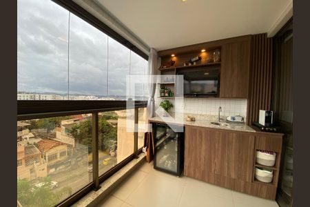 Varanda da Sala de apartamento à venda com 3 quartos, 80m² em Cachambi, Rio de Janeiro