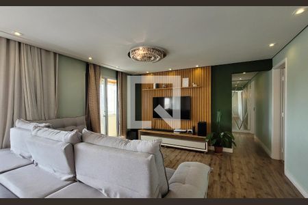 Sala de apartamento à venda com 3 quartos, 126m² em Centro, Santo André