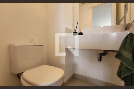 Lavabo de apartamento à venda com 3 quartos, 126m² em Centro, Santo André