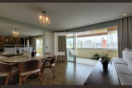 Sala de apartamento à venda com 3 quartos, 126m² em Centro, Santo André