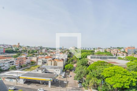 Varanda da Sala de apartamento à venda com 1 quarto, 50m² em Santana, Porto Alegre