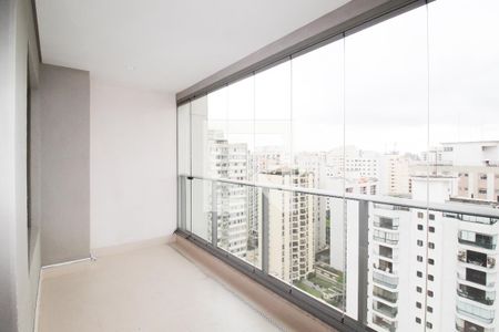 Varanda de apartamento à venda com 2 quartos, 71m² em Indianópolis, São Paulo