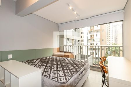 Studio de kitnet/studio para alugar com 1 quarto, 26m² em Indianópolis, São Paulo