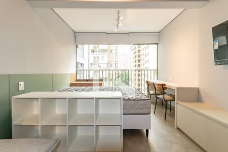 Studio de kitnet/studio para alugar com 1 quarto, 26m² em Indianópolis, São Paulo