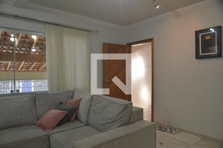 Sala de casa à venda com 3 quartos, 234m² em Vila Guiomar, Santo André