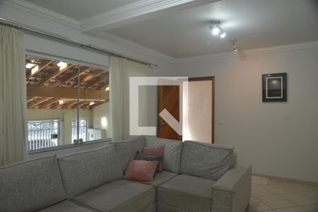 Sala de casa à venda com 3 quartos, 234m² em Vila Guiomar, Santo André