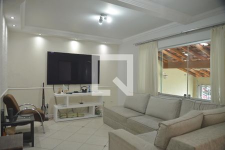 Sala de casa à venda com 3 quartos, 234m² em Vila Guiomar, Santo André