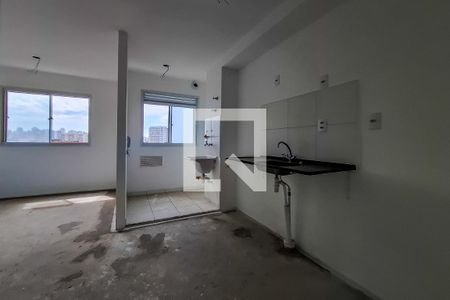 sala /cozinha /Área de Serviço de apartamento à venda com 2 quartos, 36m² em Cambuci, São Paulo