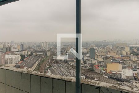 Varanda da Sala de apartamento para alugar com 1 quarto, 32m² em Centro Histórico de São Paulo, São Paulo