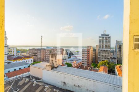 Vista da Sala de apartamento à venda com 1 quarto, 43m² em Centro Histórico, Porto Alegre