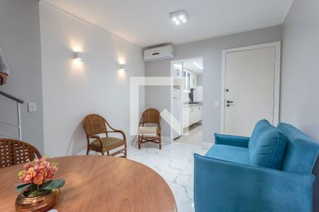 Sala de apartamento à venda com 1 quarto, 49m² em Vila Olímpia, São Paulo