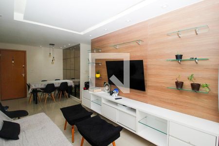 Sala de apartamento à venda com 3 quartos, 70m² em Nova Granada, Belo Horizonte