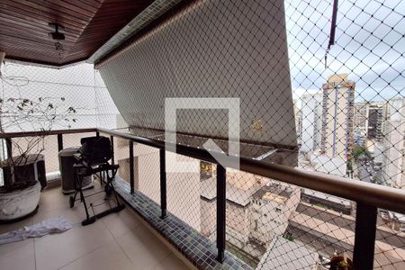 Varanda da Sala de apartamento à venda com 4 quartos, 186m² em Icaraí, Niterói