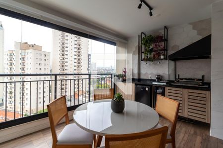 Varanda Gourmet de apartamento para alugar com 3 quartos, 108m² em Santa Teresinha, São Paulo