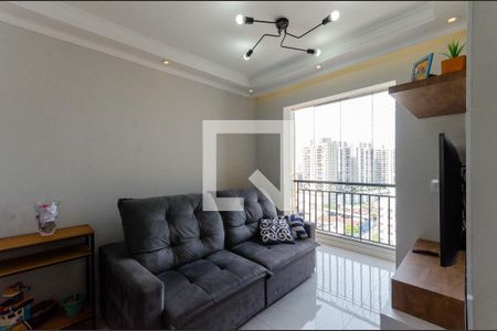 Sala de apartamento à venda com 2 quartos, 48m² em Vila Arcádia, São Paulo