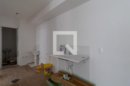 Sala e Cozinha  de apartamento à venda com 2 quartos, 36m² em Cidade Patriarca, São Paulo