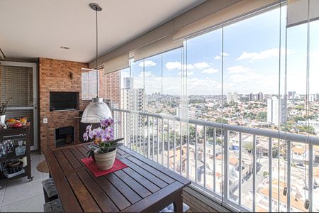 Sacada de apartamento à venda com 3 quartos, 111m² em Vila Gumercindo, São Paulo