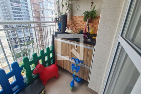 Varanda da Sala de apartamento à venda com 3 quartos, 63m² em Vila Ema, São Paulo