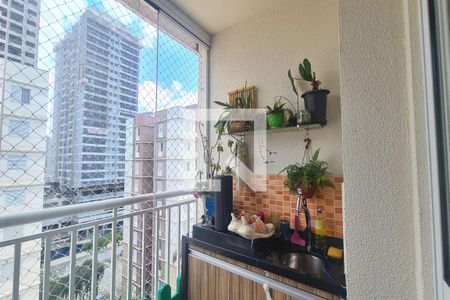 Varanda da Sala de apartamento à venda com 3 quartos, 63m² em Vila Ema, São Paulo