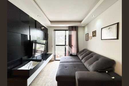 Sala  de apartamento à venda com 2 quartos, 52m² em Jardim Umuarama, São Paulo