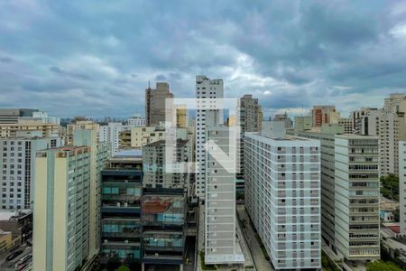 Vista  de apartamento à venda com 2 quartos, 59m² em Jardim Paulista, São Paulo