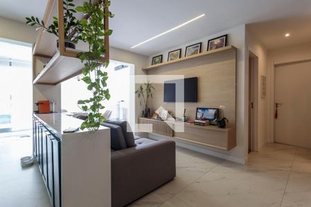 Sala de apartamento à venda com 2 quartos, 65m² em Indianópolis, São Paulo