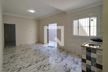 Sala/Cozinha de casa para alugar com 2 quartos, 125m² em Cidade Ocian, Praia Grande