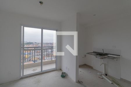 Sala e Cozinha de apartamento para alugar com 2 quartos, 41m² em Cidade Patriarca, São Paulo