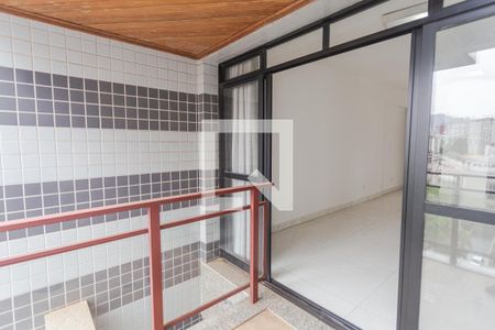 Varanda da Sala de apartamento à venda com 2 quartos, 75m² em Santo Antônio, Belo Horizonte