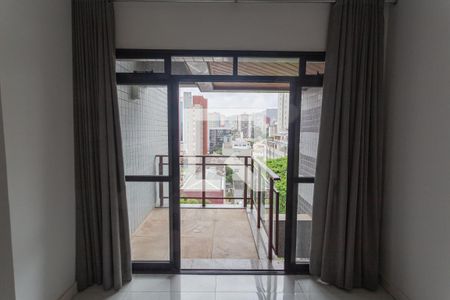 Varanda da Sala de apartamento à venda com 2 quartos, 75m² em Santo Antônio, Belo Horizonte