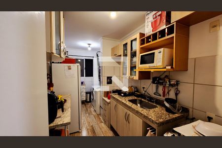 Cozinha e Área de Serviço de apartamento à venda com 2 quartos, 50m² em Jardim Pacaembu, Jundiaí