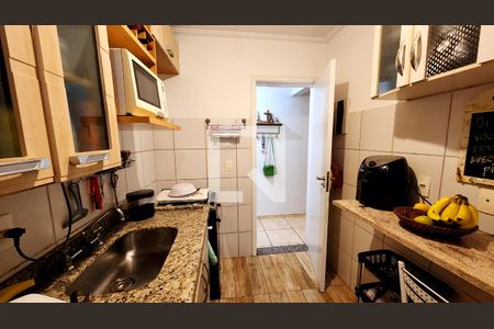 Cozinha e Área de Serviço de apartamento à venda com 2 quartos, 50m² em Jardim Pacaembu, Jundiaí