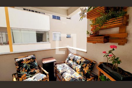 Varanda gourmet de apartamento à venda com 2 quartos, 70m² em Horto Santo Antonio, Jundiaí