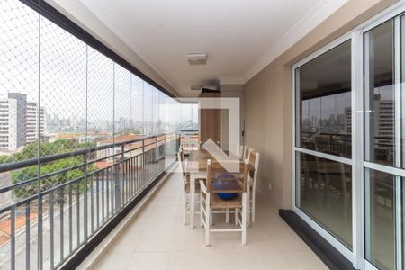 varanda de apartamento à venda com 3 quartos, 133m² em Ipiranga, São Paulo