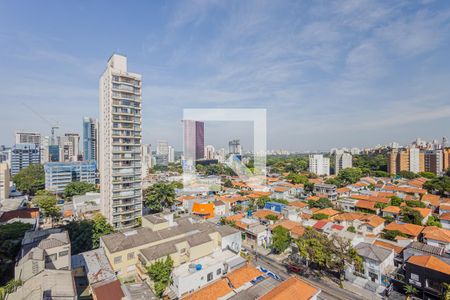 Vista da Varanda de apartamento à venda com 2 quartos, 71m² em Pinheiros, São Paulo