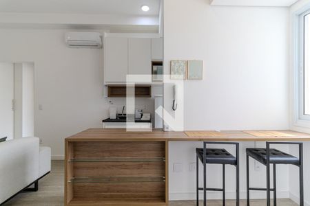 Cozinha de kitnet/studio à venda com 1 quarto, 38m² em Santa Cecilia, São Paulo