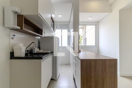 Cozinha de kitnet/studio à venda com 1 quarto, 38m² em Santa Cecilia, São Paulo