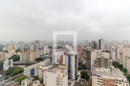 Vista do Quarto de apartamento para alugar com 1 quarto, 35m² em Santa Cecilia, São Paulo