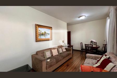 sala de apartamento à venda com 4 quartos, 120m² em Santo Antônio, Belo Horizonte