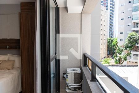 Varanda de kitnet/studio para alugar com 1 quarto, 23m² em Vila Mariana, São Paulo