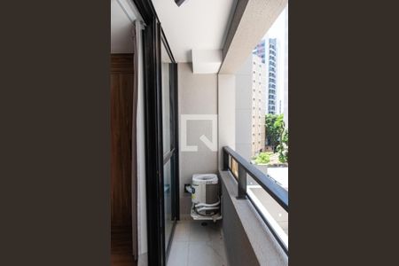 Varanda de kitnet/studio para alugar com 1 quarto, 23m² em Vila Mariana, São Paulo