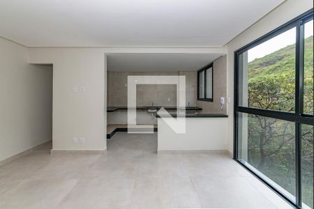 Sala de apartamento para alugar com 2 quartos, 61m² em Buritis, Belo Horizonte