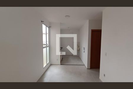 Sala de apartamento para alugar com 2 quartos, 56m² em Loteamento Dinora Rosa, Sorocaba