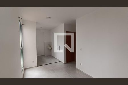 Sala de apartamento para alugar com 2 quartos, 56m² em Loteamento Dinora Rosa, Sorocaba