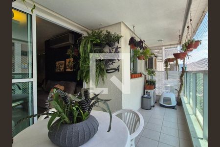 Varanda de apartamento para alugar com 3 quartos, 93m² em Recreio dos Bandeirantes, Rio de Janeiro