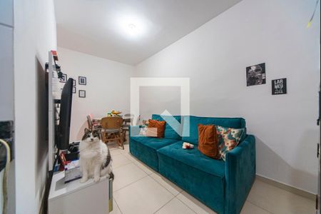 Sala de apartamento à venda com 2 quartos, 55m² em Jardim Las Vegas, Santo André